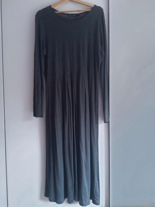 Gudrun Sjoden, lange linnen jurk, L, grijs. Nieuw., Kleding | Dames, Jurken, Nieuw, Grijs, Onder de knie, Ophalen of Verzenden