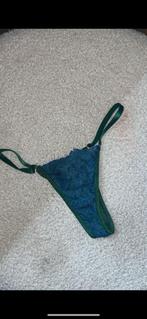 Mooie groene string, Kleding | Dames, Badmode en Zwemkleding, Ophalen of Verzenden, Zo goed als nieuw, Groen, Bikini