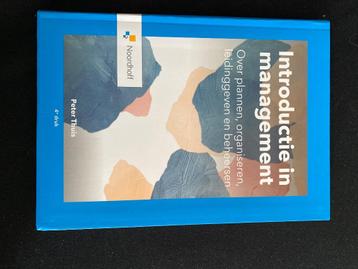 Introductie in management beschikbaar voor biedingen