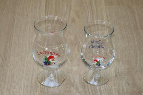 La Chouffe Bierglas (2 stuks, prijs p.s.), Verzamelen, Biermerken, Zo goed als nieuw, Glas of Glazen, Overige merken, Ophalen of Verzenden