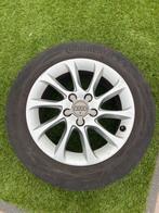 4 stuks Audi Velg met Zomerband 205/55 R16, Auto-onderdelen, Banden en Velgen, Ophalen, Gebruikt, 16 inch, Banden en Velgen