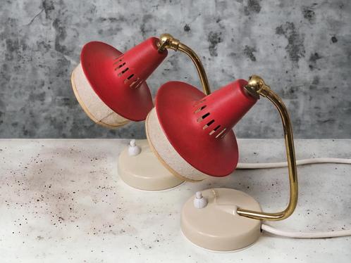 Paar bedlampjes 1950 jaren, Antiek en Kunst, Antiek | Lampen, Ophalen of Verzenden
