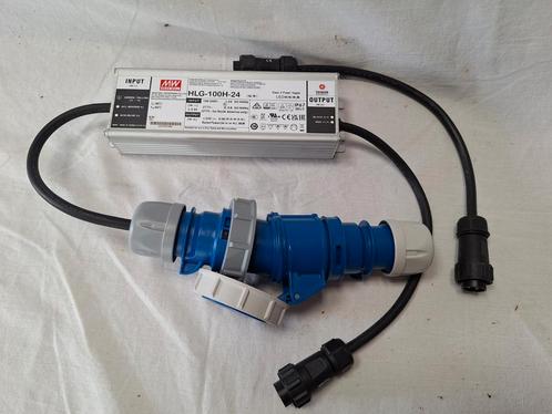 Mean Well HLG-100H-24 LED-

driver  camping stekker, Caravans en Kamperen, Kampeeraccessoires, Nieuw, Ophalen of Verzenden