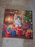 Kerstschilderij., Antiek en Kunst, Kunst | Schilderijen | Modern, Ophalen