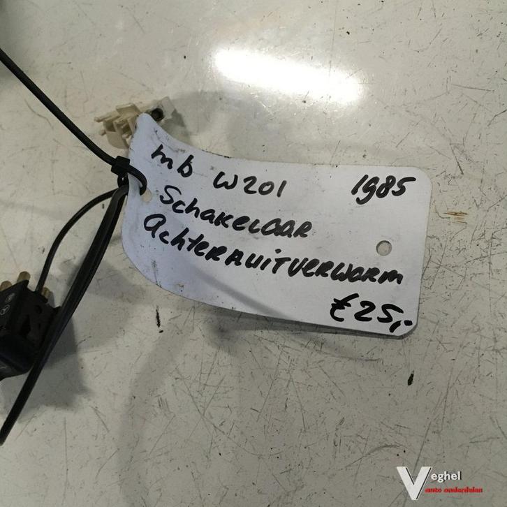 Mercedes W201 1985 Achterruitverwarmingschakelaar, Auto-onderdelen, Dashboard en Schakelaars, Gebruikt, Ophalen of Verzenden