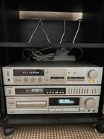 Vintage Technics Stereo Set met Kast, Audio, Tv en Foto, Stereo-sets, Gebruikt, Cassettedeck, Losse componenten, Ophalen
