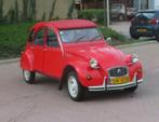 Citroen 2CV 0.6 Club S6 1987 Rood + das + eendenei met eend, Auto's, Citroën, Origineel Nederlands, Te koop, 560 kg, Benzine