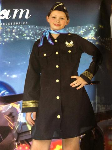 Stewardess Kostuum - Maat 152 beschikbaar voor biedingen