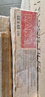 Tegels tauro antraciet 45 bij 45 - 15 stuks, Doe-het-zelf en Verbouw, Tegels, Ophalen, 40 tot 60 cm, 40 tot 60 cm, Keramiek