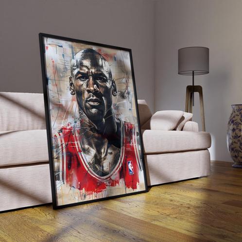 Uniek Glasschilderij | NBA Michael Jordan Bulls - 4 sizes, Huis en Inrichting, Woonaccessoires | Schilderijen, Tekeningen en Foto's