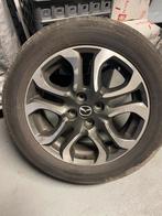 Mazda 2 Velgen diamond cut + Banden Set - Goede Velgen, Auto-onderdelen, Gebruikt, 16 inch, Banden en Velgen, All Season