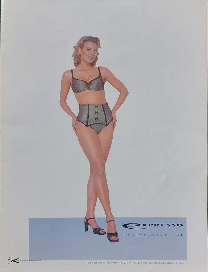 Aankleed pop Expresso Fashion Party collectie 2001, Verzamelen, Poppen, Gebruikt, Pop, Ophalen of Verzenden