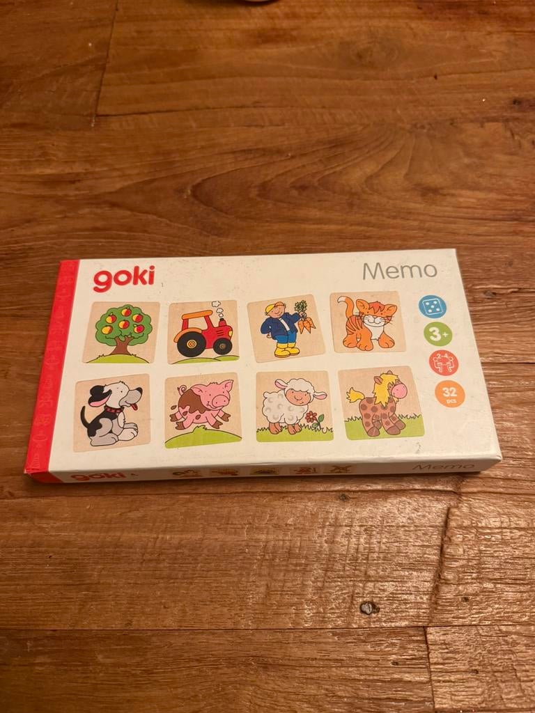 Houten Memory van Goki, Ophalen of Verzenden, Zo goed als nieuw