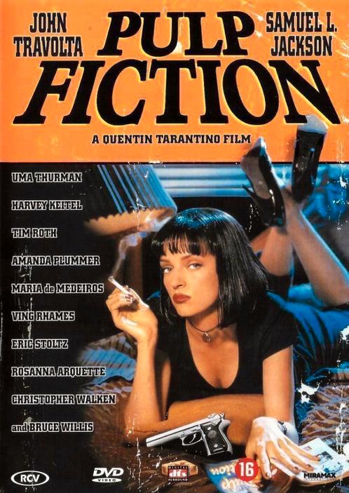 Pulp Fiction (John Travolta), Cd's en Dvd's, Dvd's | Thrillers en Misdaad, Zo goed als nieuw, Vanaf 16 jaar, Ophalen of Verzenden