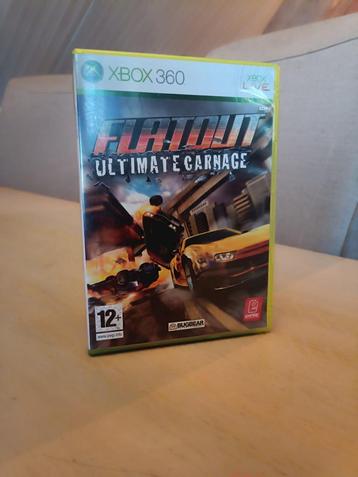 xbox 360 flatout spel beschikbaar voor biedingen