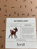 Ferm Living My Deer Lamp - Nieuw in doos!, Ophalen of Verzenden, Nieuw, Hout, Minder dan 50 cm