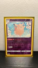 Clefable 063/196 Lost Origin reverse holo pokemon kaart, Ophalen of Verzenden, Nieuw, Boosterbox