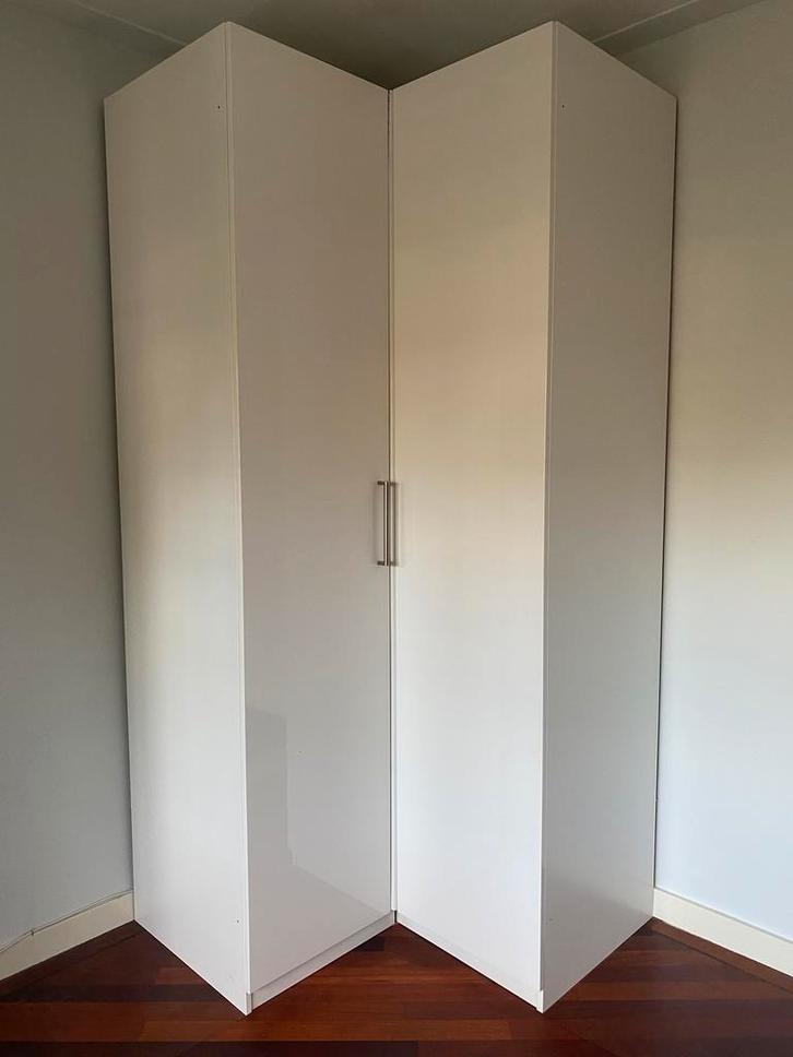 IKEA PAX hoek kledingkast, Huis en Inrichting, Kasten | Kledingkasten, Zo goed als nieuw, 200 cm of meer, 100 tot 150 cm, 50 tot 75 cm