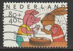 Nederland 1998 1786 Kind, Varken en haas, Gest, Postzegels en Munten, Postzegels | Nederland, Ophalen of Verzenden, Na 1940, Gestempeld