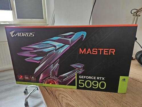 Gigabyte AORUS GeForce RTX 5090 MASTER 32G aangeboden, Computers en Software, Videokaarten, Zo goed als nieuw, Nvidia, PCI-Express 4.0