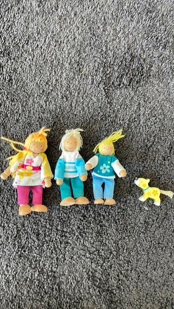 Goki poppenhuis poppetjes beschikbaar voor biedingen