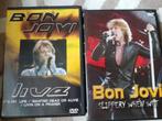 2x Muziek DVD Bon Jovi - Live + Slippery When Wet, Alle leeftijden, Ophalen of Verzenden, Zo goed als nieuw, Muziek en Concerten