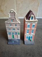 2x Vintage "Blokker" grachtenhuisjes., Ophalen of Verzenden, Zo goed als nieuw, Overige typen