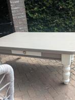 massief grenen tafel 120 bij 81 bij 47 cm. Blad 4 cm dik, Ophalen, Gebruikt, Rechthoekig, Hout