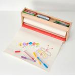 Splinter nieuwe tekenpapier rol houder met opbergruimte., Ophalen of Verzenden, Zo goed als nieuw, Knutselen