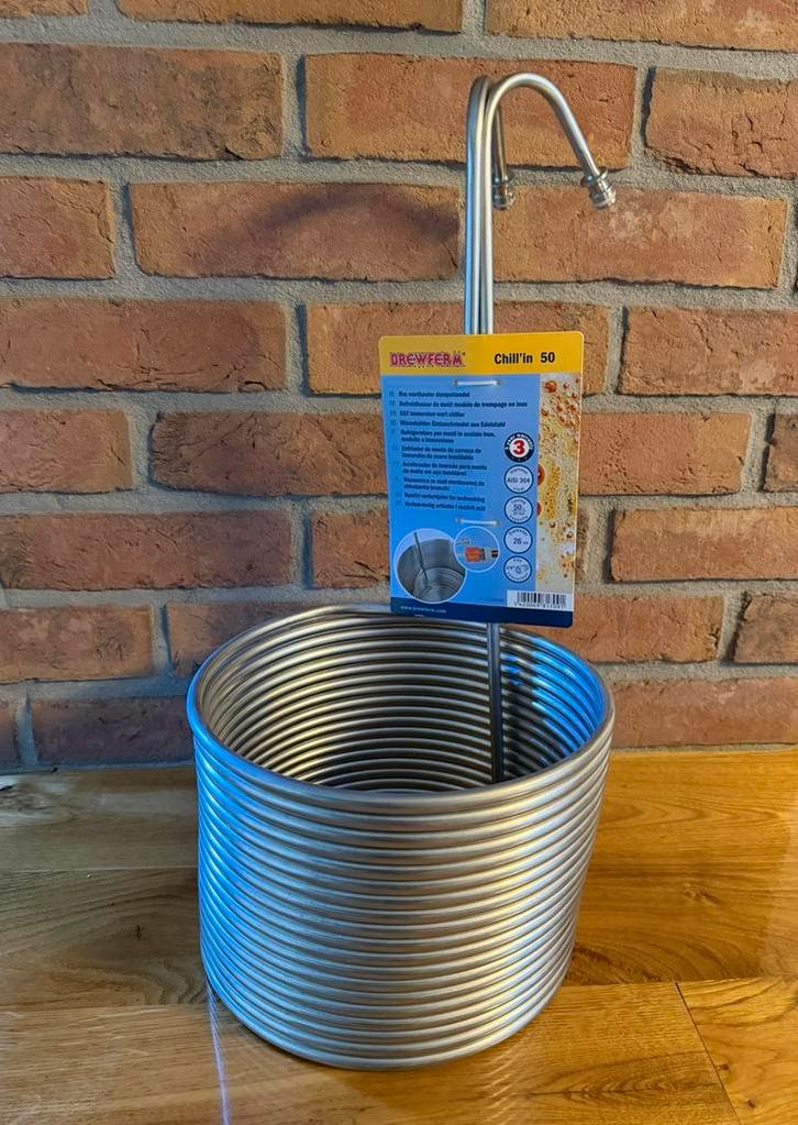 Brewferm Chill’in 50 RVS wortkoeler – nieuw / ongebruikt, Huis en Inrichting, Keuken | Keukenbenodigdheden, Nieuw, Ophalen
