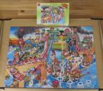 Puzzel - Steam train pirates - funny comic - wel compleet!, Gebruikt, Ophalen of Verzenden, 500 t/m 1500 stukjes, Legpuzzel