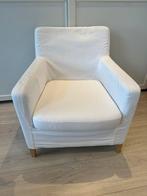 Fauteuil ikea wit (wasbare hoezen!), Ophalen, Gebruikt, Minder dan 75 cm, Scandinavisch strak modern