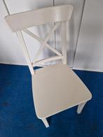 Gratis af te halen witte Ikea eetkamerstoelen, Huis en Inrichting, Ophalen, Gebruikt, Wit