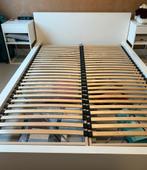 Ikea Malm bedrame 140x200cm, Huis en Inrichting, Slaapkamer | Bedden, Ophalen, Gebruikt, Wit, Tweepersoons