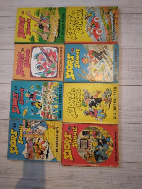Sjors en Sjimmie strips 8 stuks in goede staat, Boeken, Stripboeken, Gelezen, Meerdere stripboeken, Ophalen of Verzenden