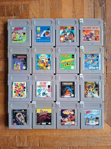 Gameboy carts 10 euro per stuk, 3 voor 25,- beschikbaar voor biedingen