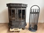 Helex Binkie houtkachel in nette staat, Huis en Inrichting, Kachels, Ophalen, Gebruikt, Houtkachel, Vrijstaand