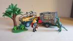 Playmobil amfibievoertuig met dinosaurus, Ophalen of Verzenden, Zo goed als nieuw