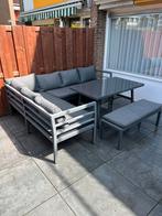 Loungeset antraciet/grijs, Tuin en Terras, Tuinsets en Loungesets, Nieuw, Bank, Ophalen