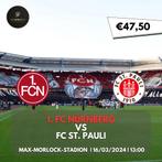 Tickets 1. FC Nürnberg - FC St. Pauli (2. Bundesliga), Maart, Losse kaart
