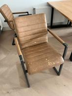 4 Eettafelstoelen met armleuning, Antiek en Kunst, Antiek | Meubels | Stoelen en Banken, Ophalen