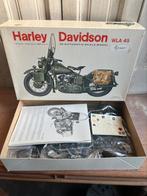 Harley Davidson WLA 45 bouwpakket 1974, Hobby en Vrije tijd, Ophalen of Verzenden, Nieuw, Groter dan 1:32, Overige merken