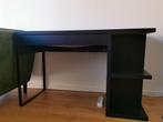 Ikea Micke bureau zwart-bruin 120x75x50 cm, Ophalen, Gebruikt