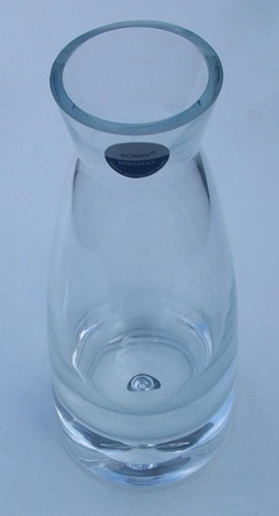 Vaas Karaf Bonny KROSNO Famous Mouthblown Glass, Huis en Inrichting, Woonaccessoires | Vazen, Zo goed als nieuw, Minder dan 50 cm