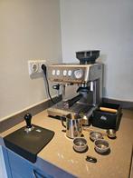 Solis Grind & Infuse Compact 1018 zilver, Witgoed en Apparatuur, Koffiezetapparaten, Ophalen, Espresso apparaat, Koffiebonen, Zo goed als nieuw