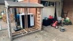 Hout opslag, Tuin en Terras, Bergingen en Tuinkasten, Ophalen, Zo goed als nieuw, Hout, Overige typen