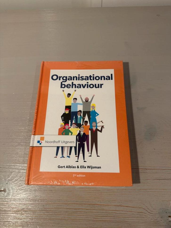 Gesealde Gert Alblas - Organisational behaviour, Boeken, Studieboeken en Cursussen, Nieuw, HBO, Alpha, Ophalen of Verzenden
