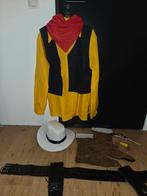 Verkleedset/ carnavals outfit lucky luke, Carnaval, Maat 56/58 (XL), Ophalen of Verzenden, Zo goed als nieuw