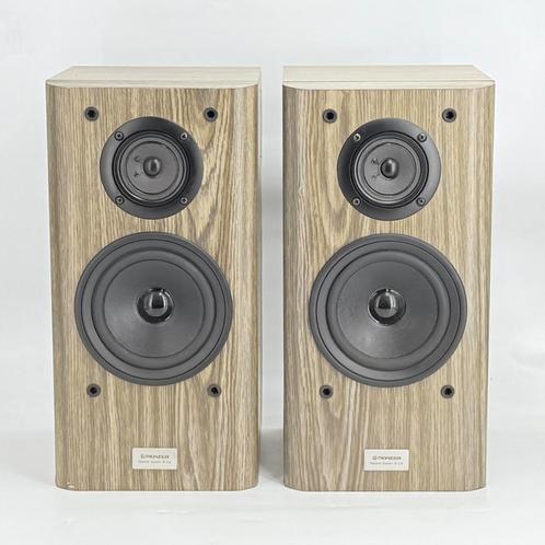 Pioneer S-C3 – Boekenplankluidsprekers (Japan Exclusief), Audio, Tv en Foto, Luidsprekers, Zo goed als nieuw