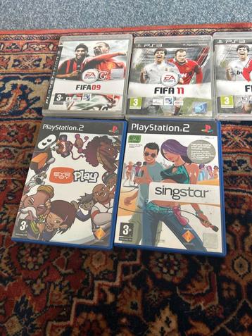 Diverse Games - FIFA, EyeToy, Singstar beschikbaar voor biedingen